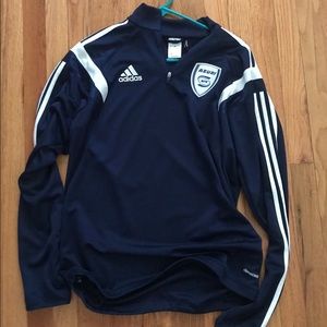 Adidas Men’s Half Zip SRFC Track Jacket